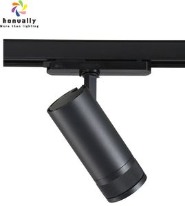 4 dây 3 ba giai đoạn đầu lịch thi đấu chùm góc có thể điều chỉnh đèn nhà ở 15W 25W 35W Bảo tàng nghệ thuật cửa hàng dẫn theo dõi ánh sáng - Product Image 4