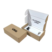 Cajas de Cartón Reciclables para Envíos, con Impresión Personalizada del Logotipo de la Marca, para Trajes y Camisas de Lujo, Extra Grandes, con Relieve