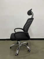 Chaise de bureau exécutive ergonomique de qualité commerciale moderne avec appui-tête réglable et réglage en hauteur