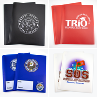 Vente en gros de dossiers de têtard à double poche, format lettre, dossiers de présentation d'affaires en plastique, poinçon à 3 trous pour le bureau et l'école