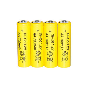 แบตเตอรี่นิกเกิลแคดเมียมแบบชาร์จได้ รุ่น AA 700mAh 1.2V สำหรับรถไฟของเล่นเด็ก โรงงานหมายเลข 5 - Product Image 1