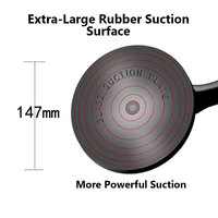 Ventouse à double mâchoire robuste à dégagement rapide pour carrelage et verre, alimentée par aspiration, pour carrelage en porcelaine
