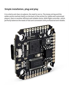 Controlador de Vuelo Mini F411 STM32F411 con 2 UARTs, 6 Salidas de Motor, Torre de Vuelo de 20x20mm para UAV FPV Freestyle DIY - Product Image 4