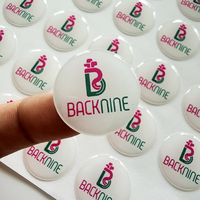 Étiquette adhésive souple personnalisée de haute qualité avec logo personnalisé, autocollant en résine époxy 3D en forme de dôme, autocollant en résine époxy transparente