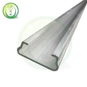 Chaîne de verrouillage de fixation de film de serre à longueur personnalisée Fentes en zig-zag pour fil mobile Kits de connexion d'accessoires de maison verte en polygrap - Product Image 3