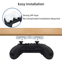 Support sous le bureau pour manette Xbox Series S/X, support de rangement pour manette Xbox Elite 1, support de jeu sous la table pour Switch Pro