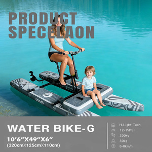 Phoera — vélo aquatique de loisirs à pédales, bateau flottant, nouveau Style, pour loisirs, en promotion, 2022 Entrepôt de l'UE - Product Image 2