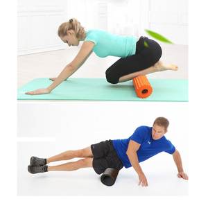 Rodillo de Espuma para Yoga, Set de Masaje 3 en 1, Rodillo de Espuma para Masaje, Relajación Muscular Profunda, Columna de Pilates EPE - Product Image 2