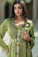 Vêtements et accessoires musulmans traditionnels pour femmes, cardigan en dentelle brodée de fleurs, luxe Dubaï Moyen-Orient Turquie