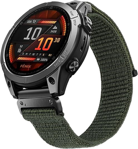 Bracelets de montre en nylon Quickfit 22 mm pour Garmin Tactix 8/<span class=keywords><strong>Fenix</strong></span> 8 E 47 mm/<span class=keywords><strong>Fenix</strong></span> <span class=keywords><strong>7</strong></span>/<span class=keywords><strong>Fenix</strong></span> <span class=keywords><strong>7</strong></span> Pro/<span class=keywords><strong>Fenix</strong></span> <span class=keywords><strong>6</strong></span> Pro/<span class=keywords><strong>Fenix</strong></span> <span class=keywords><strong>6</strong></span>/<span class=keywords><strong>Fenix</strong></span> 5/<span class=keywords><strong>Fenix</strong></span> 5 Plus - Product Image 1