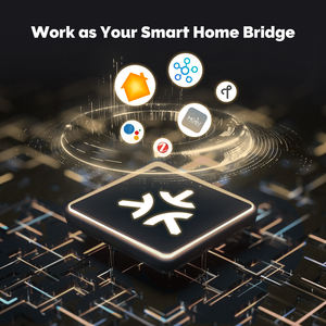 MOES Tuya Zigbee Matter Thread Gateway Smart Home Bridge Matter <span class=keywords><strong>Hub</strong></span> Soporte Control de voz Siri Homekit <span class=keywords><strong>Smartthings</strong></span> Google Alexa - Product Image 3