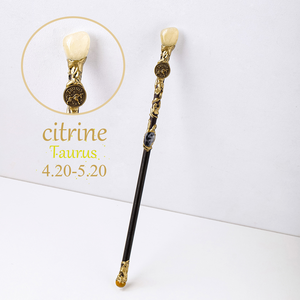 수제 도매 12궁도 천연 원석 크리스탈 마법 지팡이 (할로윈용) - Product Image 4