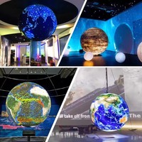 Écran LED sphérique flexible en couleur pleine pour intérieur et extérieur, module souple, écran LED rond P2 P3 P4 P5, panneau LED publicitaire