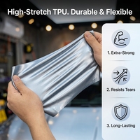 Film de protection de peinture automobile TPU coloré PPF, résistant aux rayures, couleurs personnalisées, plus de 400 couleurs disponibles, 7,5 mil, film changeant de couleur.