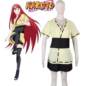 Best Made Shippuden Ninja Halloween Clothes Uzumaki Kushina Anime Costumes Akatsuki Anime Costume Cosplay