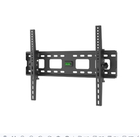 Braket Dinding TV Universal VESA 600*400mm dari Baja, Dapat Dimiringkan, untuk Televisi LCD LED 40''-80'', Dudukan TV Tetap di Dinding