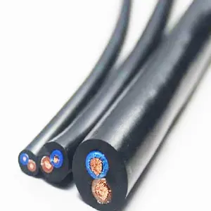 Kabel kontrol H03rn-F H05rn-F H07rn-F 3X1.5 3X2.5 Wire kabel karet fleksibel kawat listrik harga pabrik