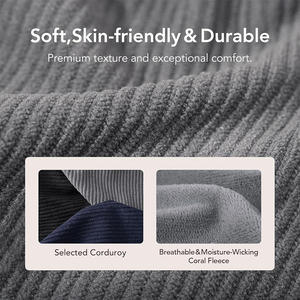 पुरुषों की आरामदायक मेमोरी फोम फोम के साथ इनडोर घर के जूते - Product Image 4