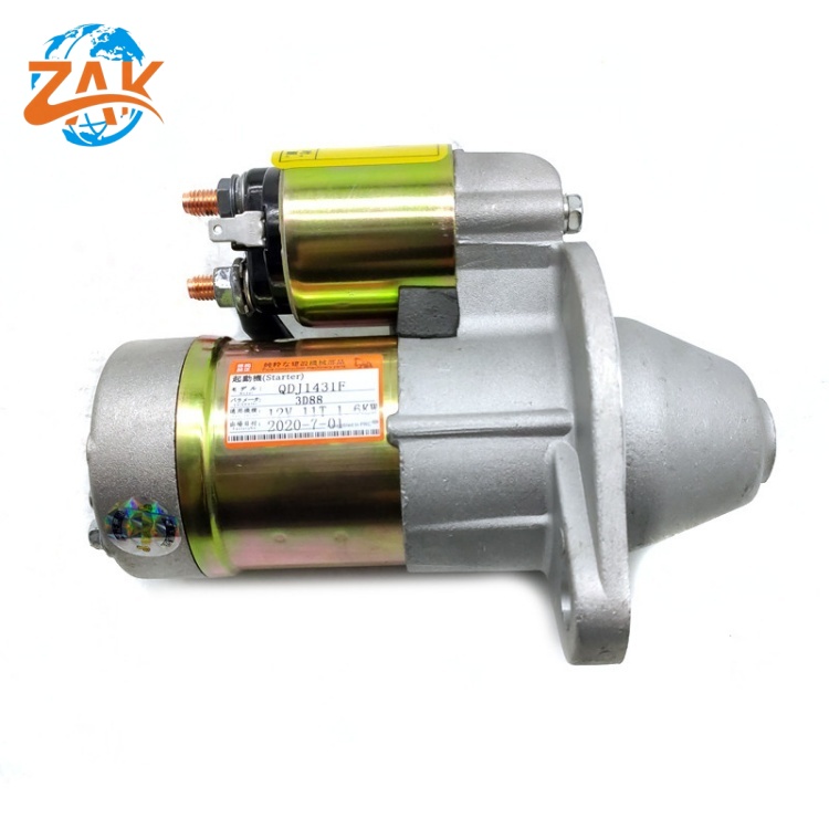 Yanmar 3D88 3TNV88 дизельный двигатель стартер 12 В 11 Т модель 129242-77010 S114-883 Запчасти для строительной техники