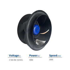 พัดลมระบายความร้อนแบบแรงเหวี่ยง EC สำหรับศูนย์ข้อมูล AHU รุ่น ZIEHL-ABEGG RH63D-ZIK.GL.VR 118817 380-480V 50Hz 60Hz 4.00kW - Product Image 2