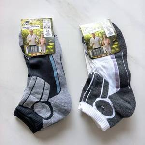 Liquidation d'usine : <span class=keywords><strong>Lot</strong></span> mixte de chaussettes de sport courtes pour hommes, à semelle épaisse en tissu éponge, pour le marché mondial - Product Image 4