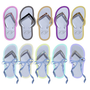 Personalisierte Logo-Hochzeits-Flip-Flops für Gäste – Großpackung Sandalen, Tanzschuhe, Strand- und Pool-Party-Slipper, leicht, weich, Sommer, Frühling, Herbst - Product Image 4