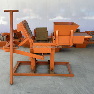 เครื่องผลิตอิฐกึ่งบล็อกแบบครบวงจร เครื่องขึ้นรูปอิฐบล็อก เครื่องทำอิฐดินเหนียว เครื่องทำอิฐเลโก้แบบทำเองที่บ้าน - Product Image 5