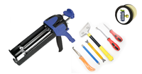 Kit d'outils de calfeutrage de cuisine, cartouche en époxy, pour joints de carrelage