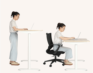 Bureau d'étude à <span class=keywords><strong>hauteur</strong></span> réglable avec rectangle et double moteur pour adultes et enfants pour la maison ou le bureau - Product Image 5