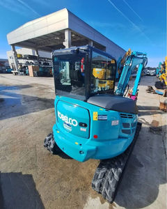 รถขุดขนาดเล็ก Kobelco Sk55 มือสอง 5.5 ตัน ระบบไฮดรอลิก ตีนตะขาบ เครื่องยนต์เกียร์บ็อกซ์มอเตอร์จากญี่ปุ่น - Product Image 4