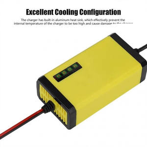 2024 Offre Spéciale protection de connexion inverse 12V 4A 3A 2A chargeur de <span class=keywords><strong>batterie</strong></span> numérique automatique solaire avec écran LCD - Product Image 3