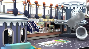 Équipement <span class=keywords><strong>de</strong></span> <span class=keywords><strong>parc</strong></span> <span class=keywords><strong>d</strong></span>'attractions pour aire <span class=keywords><strong>de</strong></span> jeux intérieure pour enfants, écoles, petits bureaux <span class=keywords><strong>de</strong></span> vente, avec combinaison toboggan et mur <span class=keywords><strong>d</strong></span>'escalade sur mezzanine - Product Image 2