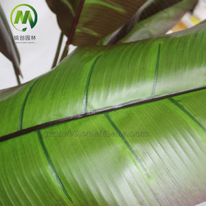 Árbol de Plátano Artificial Realista, Planta <span class=keywords><strong>Tropical</strong></span> de Plástico, Plátano de Pierna de Elefante para Decoración - Product Image 3