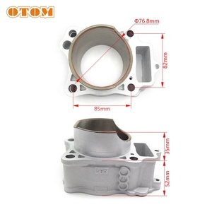 Pièces de moteur de moto tout-terrain <span class=keywords><strong>CRF</strong></span> <span class=keywords><strong>250</strong></span> CRF250R Bloc-cylindres Alésage 76,8 mm pour HONDA CRF250R 10-17 - Product Image 2