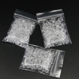 Attaches de boucles d'oreilles rondes en plastique pour la fabrication de boucles d'oreilles J07 AC0031 Moulage par injection - Product Image 4