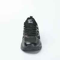 Scarpe da ginnastica retrò da papà, sneakers chunky con lacci, traspiranti in mesh, casual, per camminata e corsa, leggere, antiscivolo, con rialzo