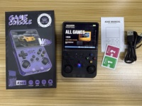 Console de jeu portable rétro R36S, écran 3,5 pouces, format voyage, console de jeu portable classique, lecteur de jeux portable R36s