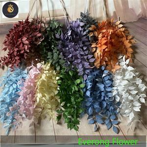 A-651 Nhân Tạo Trắng Banyan lá lụa Banyan cây lá mô phỏng cành liễu lá Banyan - Product Image 4