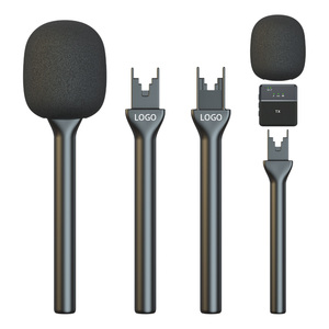 Bộ micro không dây cầm tay, kẹp áo, micro cài áo, micro điện thoại, máy ảnh, studio, vlog, quay video, phỏng vấn - Product Image 2