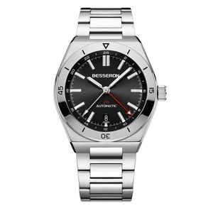 Luxury Casual Men's Chrono Quartz <b>Watch</b> with Secure Double Butterfly Clasp, Boasting 316L Stainless Steel Build - Product Image 2