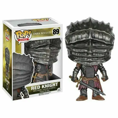NEW! FUNKO POP Games - Red Knight From Dark Souls - No. 89 with box Vinyl Action Figures Model Toys for Children gift