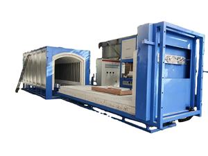 Four industriel à <span class=keywords><strong>traitement</strong></span> thermique pour le dessous de caisse (four à bogie) avec contrôle précis de la température - Product Image 2