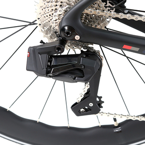 Vélo de course sur <span class=keywords><strong>route</strong></span> Twitter en fibre de carbone R18 WheelTop TX 24 vitesses, freins à disque, câbles entièrement intégrés, pour hommes - Product Image 2
