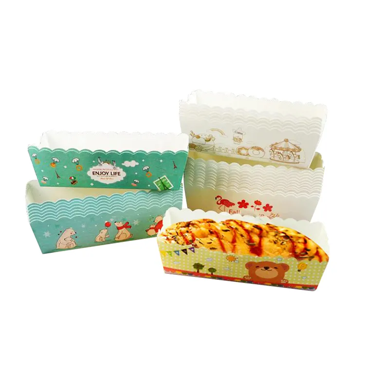 Индивидуальные Термостойкие бумажные стаканчики, экологически чистые пищевые коробки для тортов, бумажный пакет для упаковки хлеба
