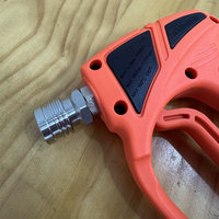 Pistolet de lavage de voiture EPI 3/8 intégré avec rotation et verrouillage automatique, lance courte 4500 psi pour nettoyage haute pression