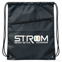 Sac à dos de sport unisexe LH imperméable avec cordon de serrage en polyester - Durable, grande capacité, multifonctionnel pour le sport et la salle de sport