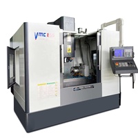 Machine de fraisage CNC verticale 3 axes Vmc855, robuste, broche BT40, broche simple, commande Fanuc