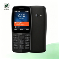 Téléphone à clavier 210, téléphone portable 2G double SIM, bonne qualité, prix super abordable, débloqué, téléphone à fonctions de base