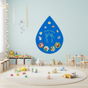 Adesivi Murali Magnetici Premium per Lavagna a Gesso, Personalizzabili in Forma, Dimensione e Colore, Interattivi per Casa, Ufficio, Scuola - Product Image 6