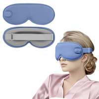 Masque de massage oculaire double usage, appareil de soin des yeux à température réglable, chauffage au graphène à 3 niveaux, chauffage programmé, chaleur apaisante